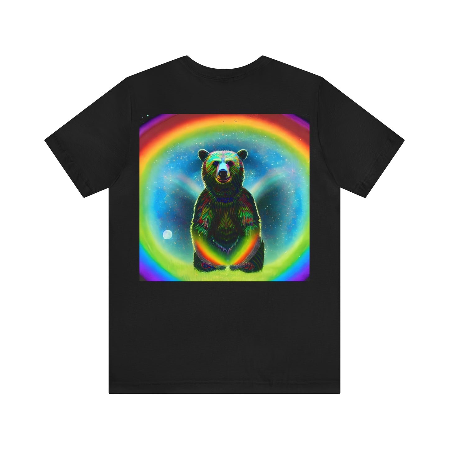 Moon Bear Back Unisex Jersey Short Sleeve Tee-ThePottersStones