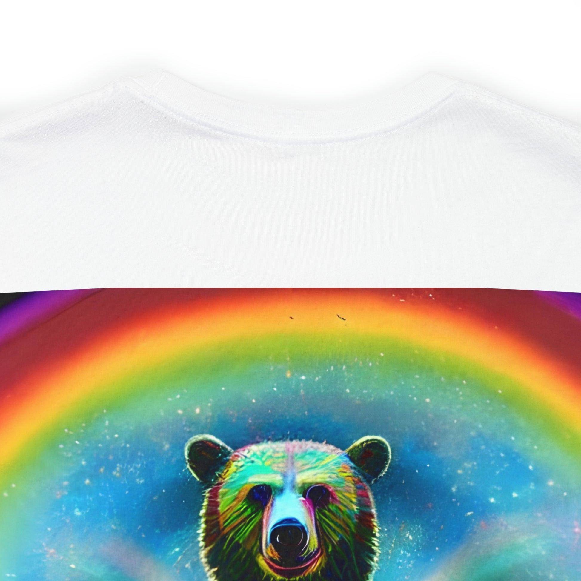 Moon Bear Back Unisex Jersey Short Sleeve Tee-ThePottersStones