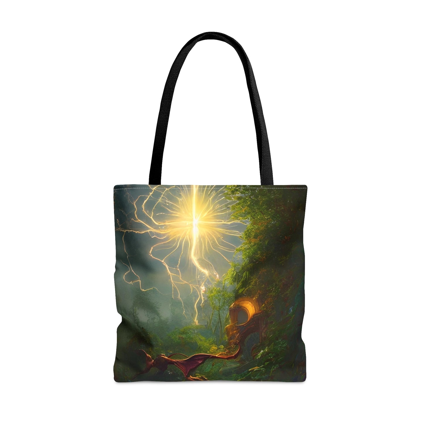 Ace of Wands Tote Bag (AOP)-ThePottersStones