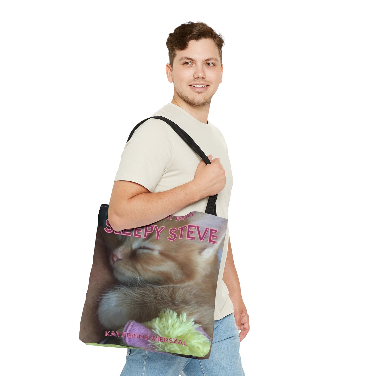 Sleepy Steve Tote Bag (AOP)-ThePottersStones