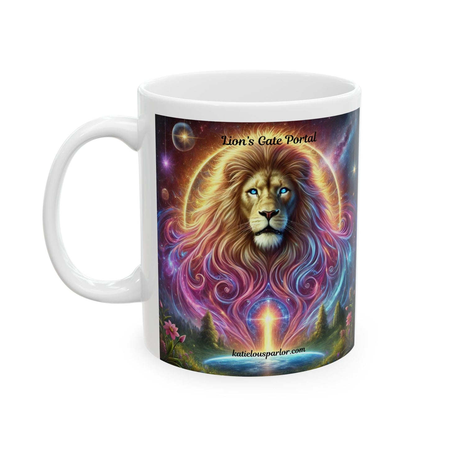 Lion's Gate Portal Ceramic Mug, (11oz, 15oz)