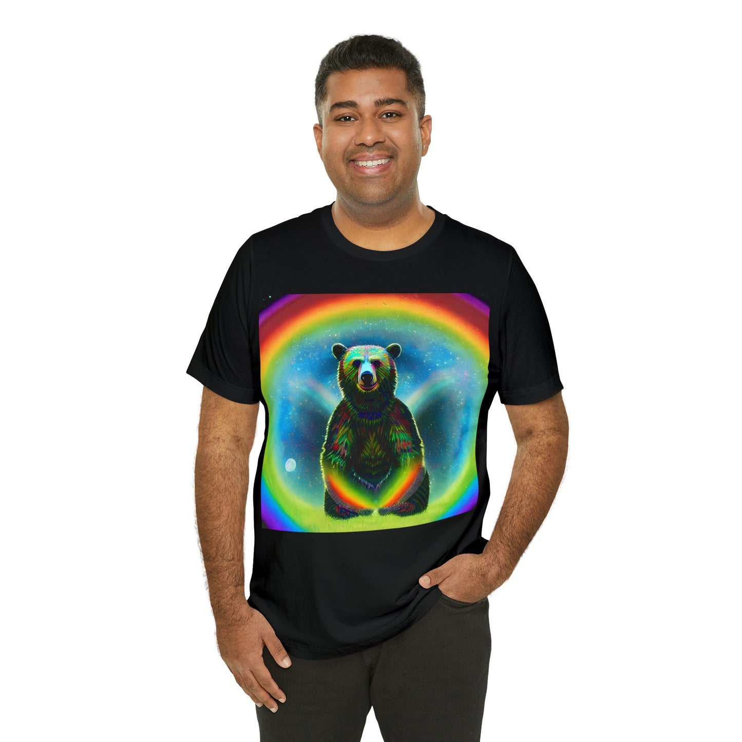 Moon Bear Unisex Jersey Short Sleeve Tee-ThePottersStones