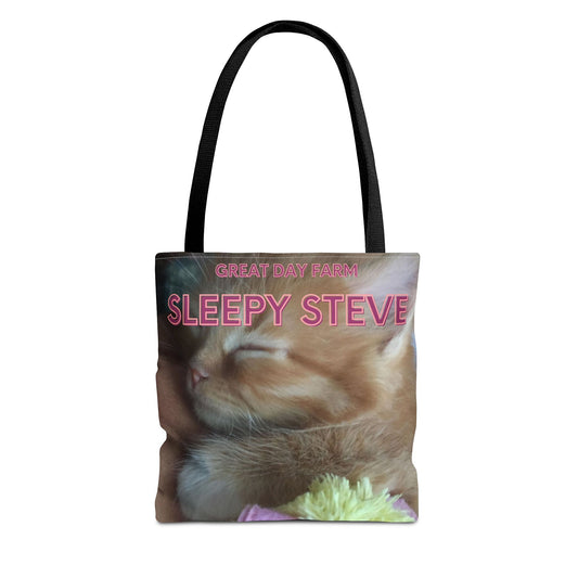 Sleepy Steve Tote Bag (AOP)