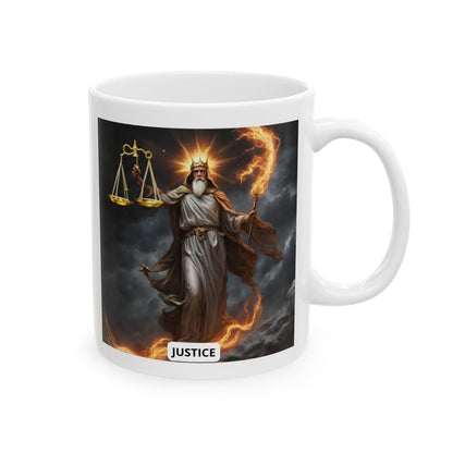 Justice Ceramic Mug 11oz, 15oz