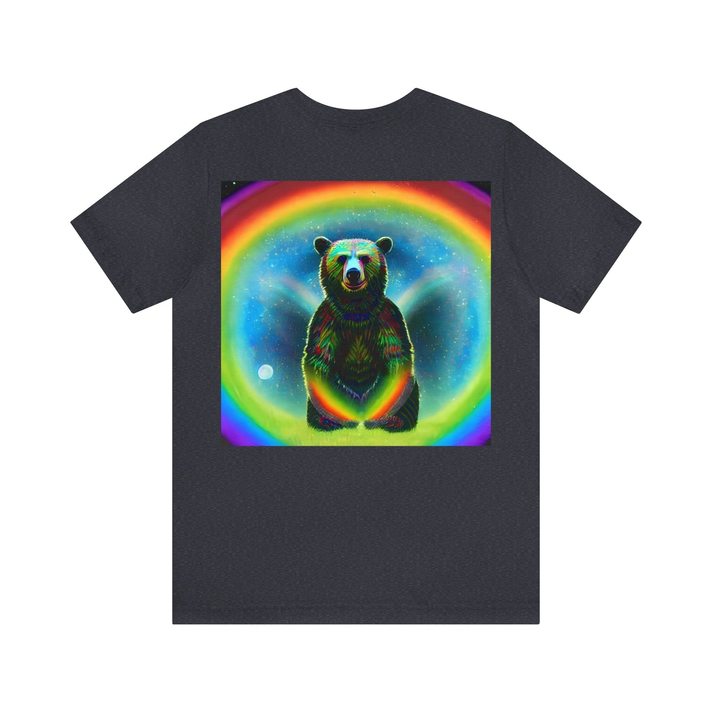 Moon Bear Back Unisex Jersey Short Sleeve Tee-ThePottersStones