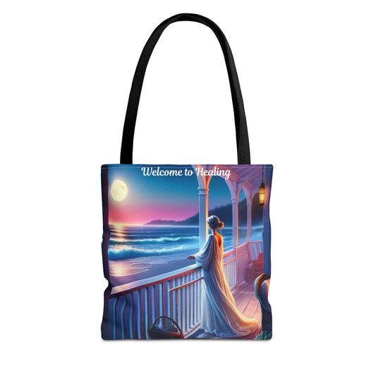 Welcome to Healing Tote Bag (AOP)