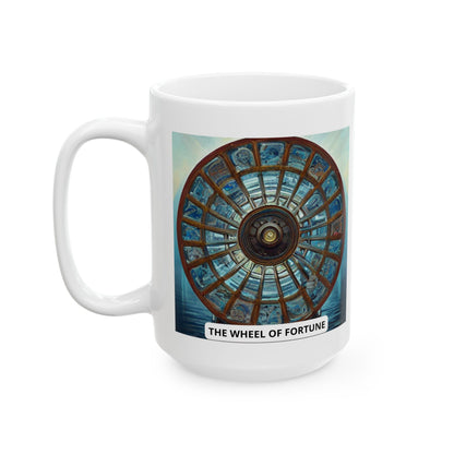 The Wheel of Fortune Ceramic Mug 11oz, 15oz