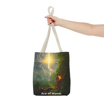 Ace of Wands Tote Bag (AOP)