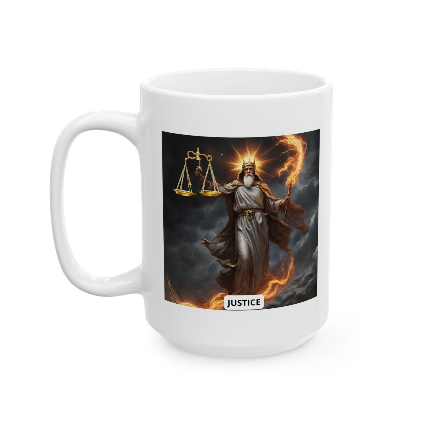 Justice Ceramic Mug 11oz, 15oz