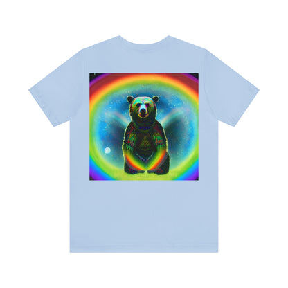 Moon Bear Back Unisex Jersey Short Sleeve Tee-ThePottersStones