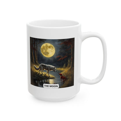 The Moon Ceramic Mug 11oz, 15oz