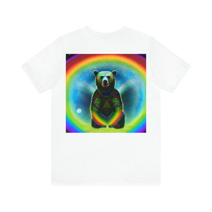 Moon Bear Back Unisex Jersey Short Sleeve Tee-ThePottersStones