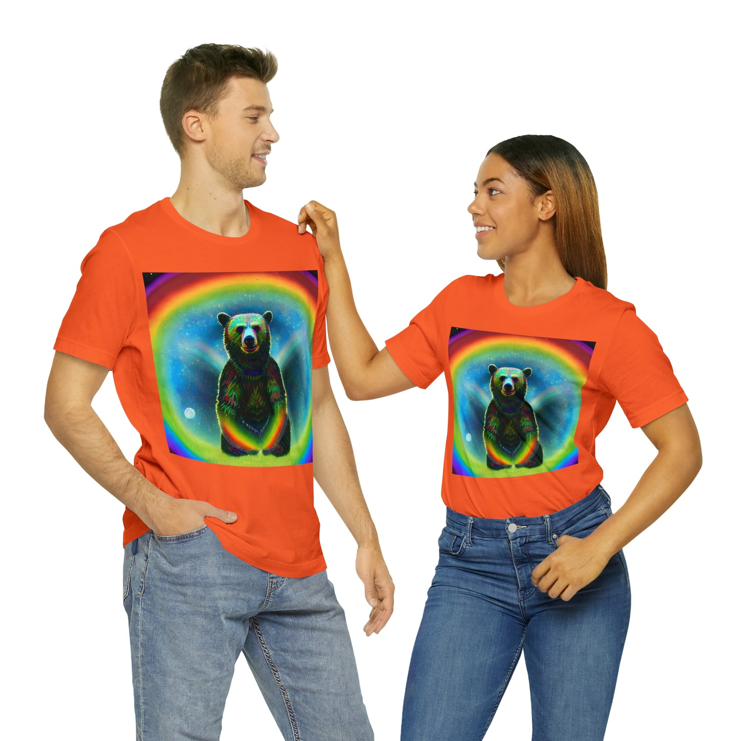 Moon Bear Unisex Jersey Short Sleeve Tee-ThePottersStones