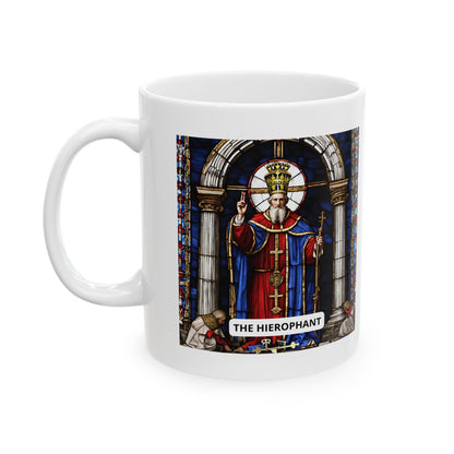 The Hierophant Ceramic Mug 11oz, 15oz