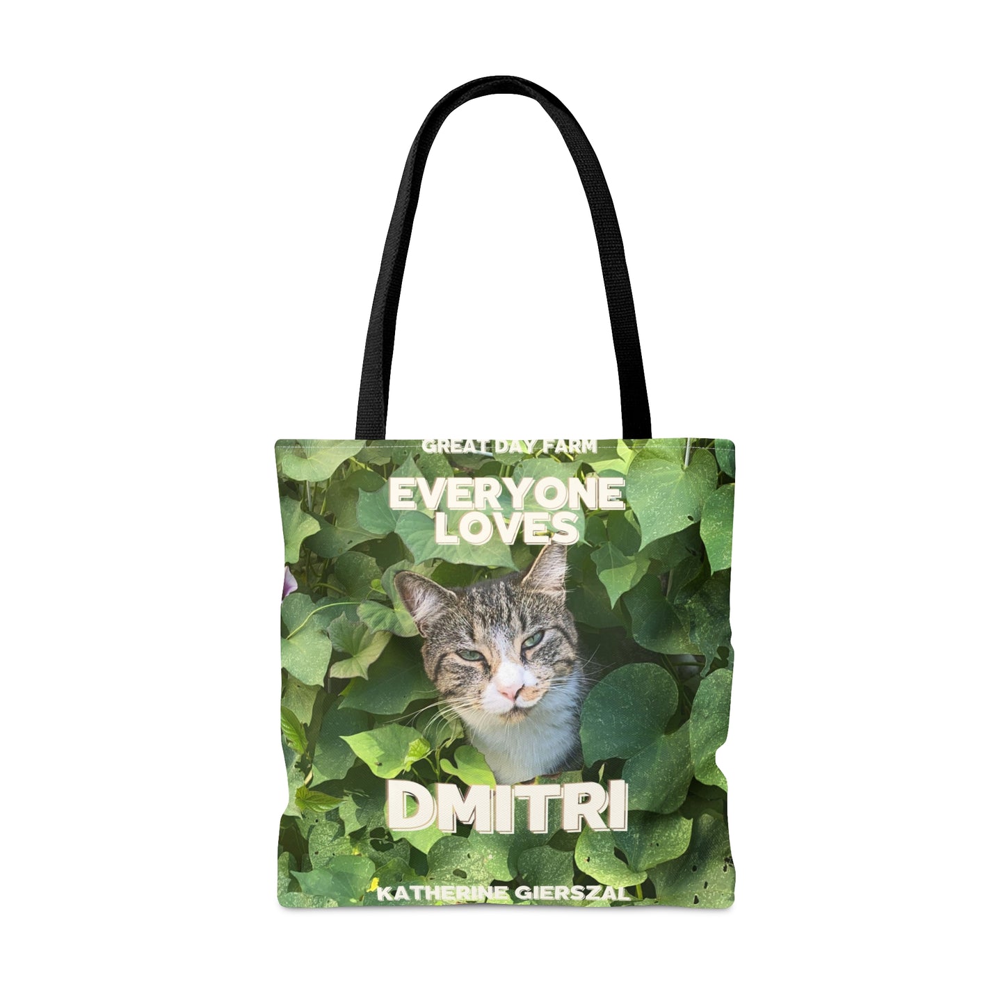 Everyone Loves Dmitri Tote Bag (AOP)-ThePottersStones