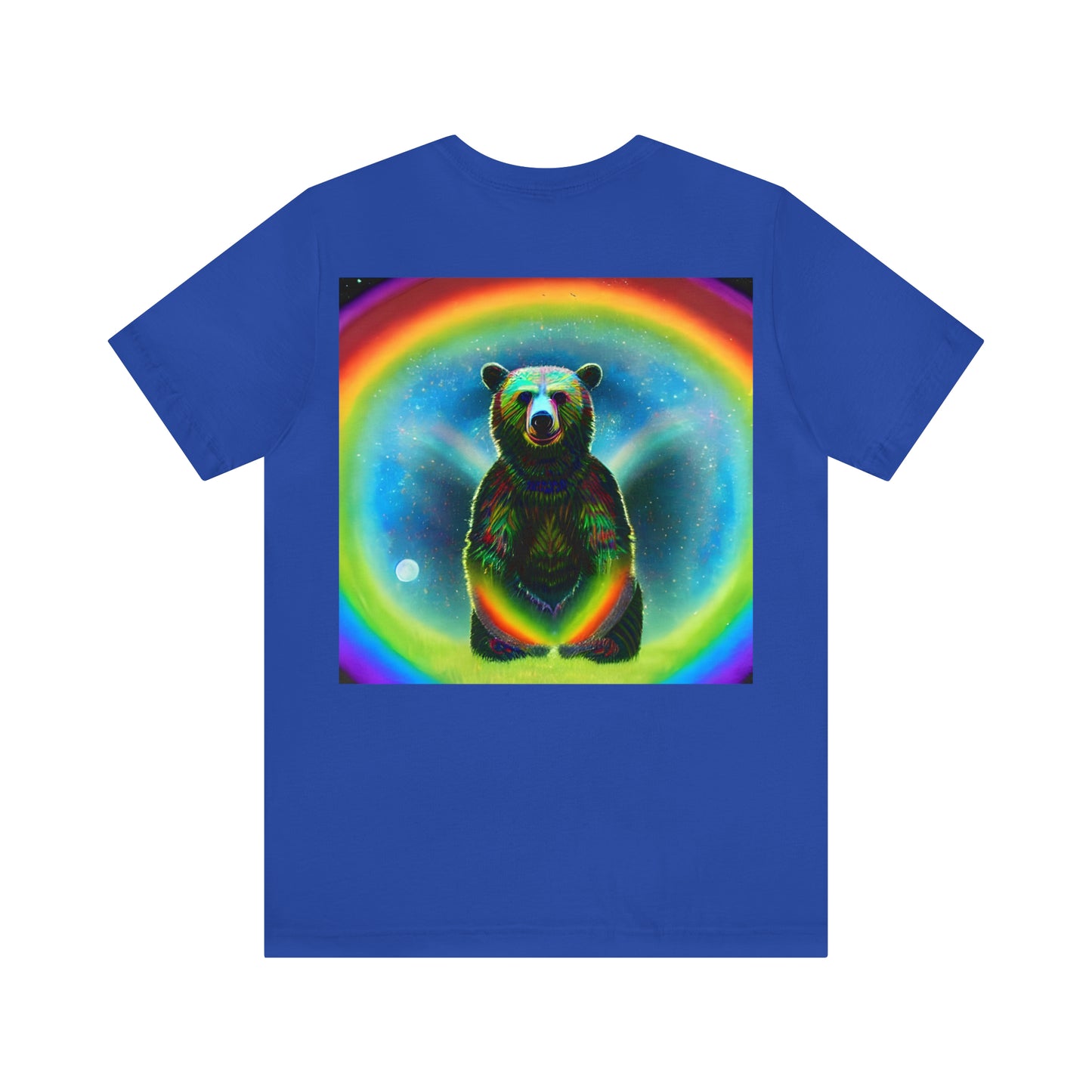 Moon Bear Back Unisex Jersey Short Sleeve Tee-ThePottersStones