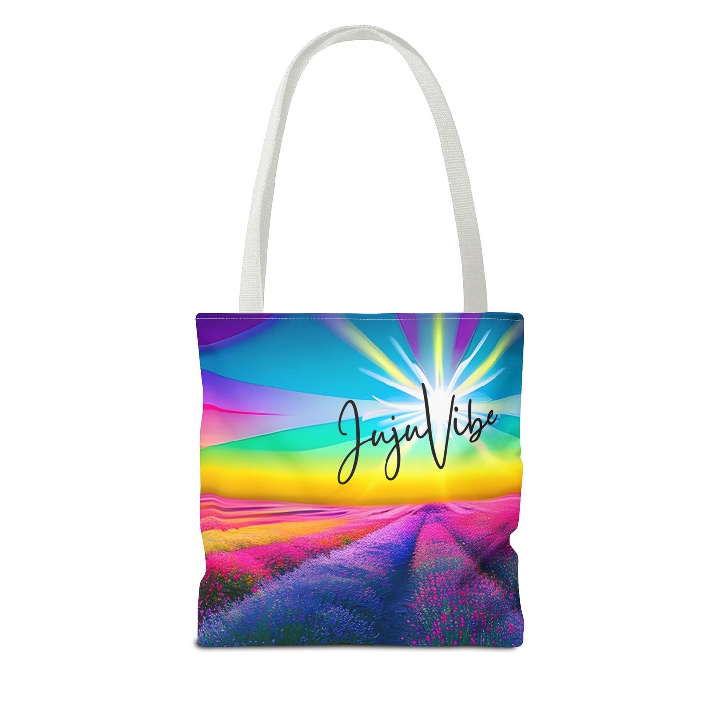 JujuVibe Flower Fields Tote Bag (AOP)