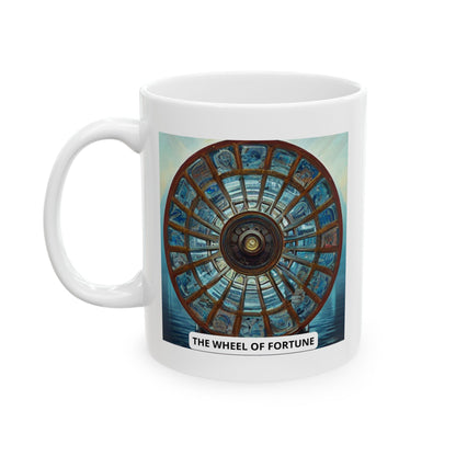 The Wheel of Fortune Ceramic Mug 11oz, 15oz