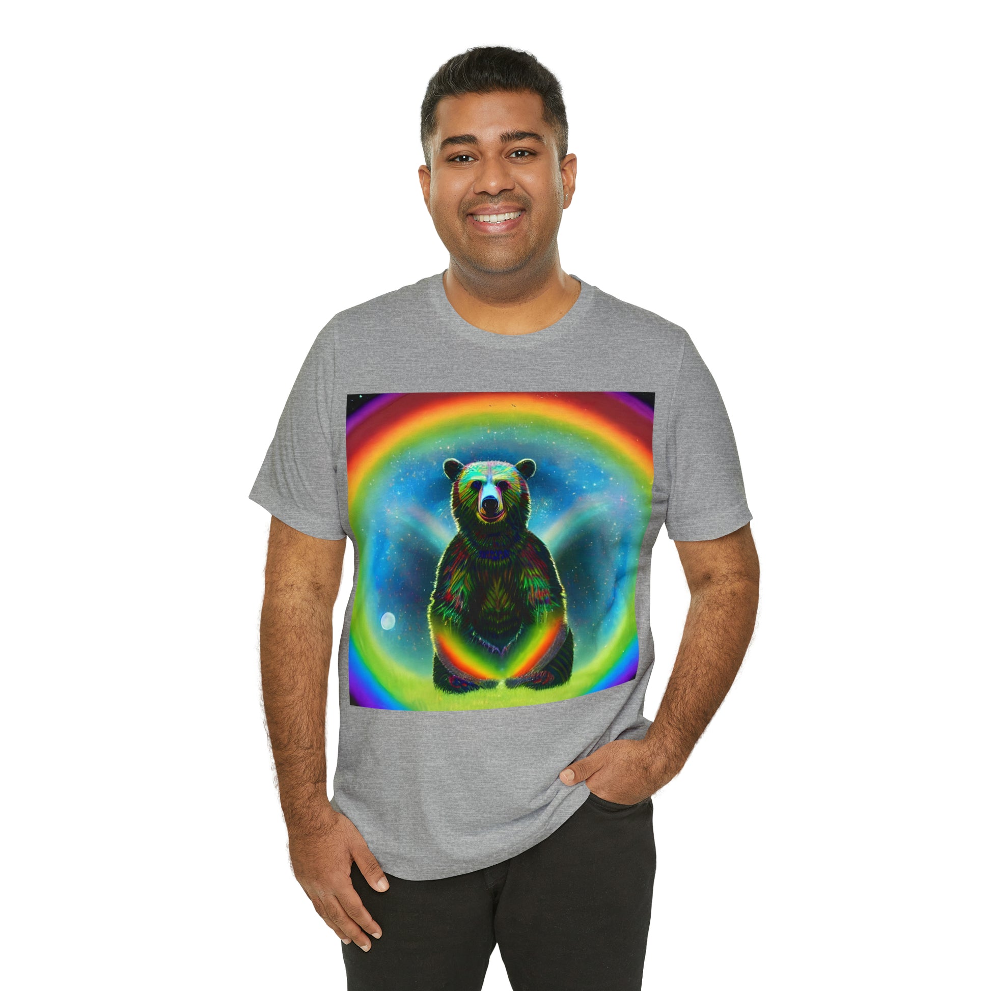 Moon Bear Unisex Jersey Short Sleeve Tee-ThePottersStones