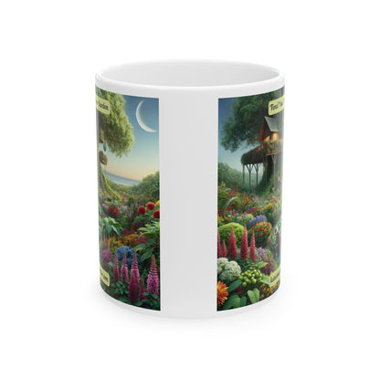 Inner Garden Ceramic Mug, (11oz, 15oz)