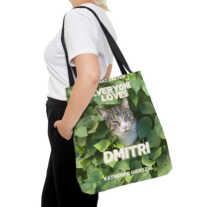 Everyone Loves Dmitri Tote Bag (AOP)-ThePottersStones