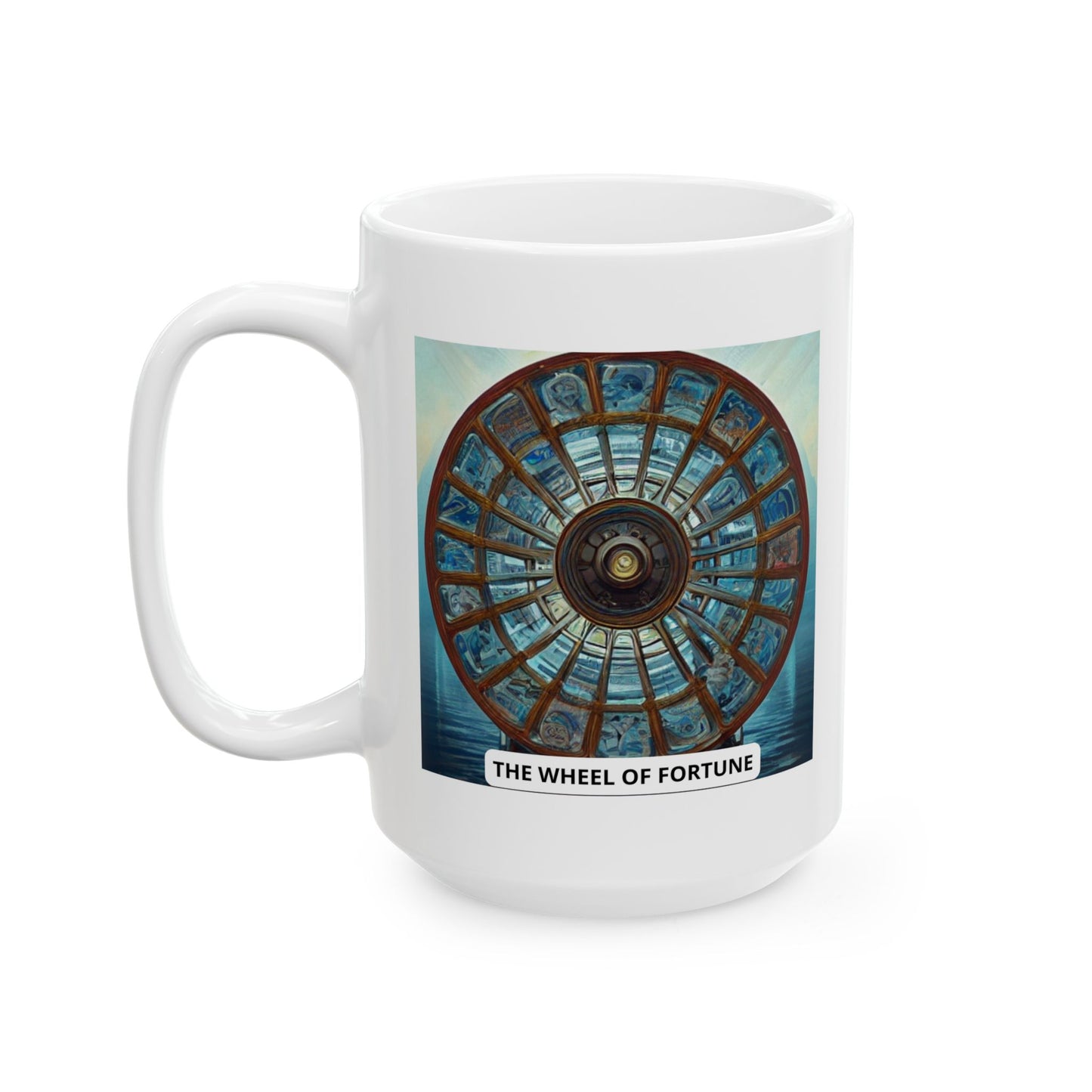 The Wheel of Fortune Ceramic Mug 11oz, 15oz