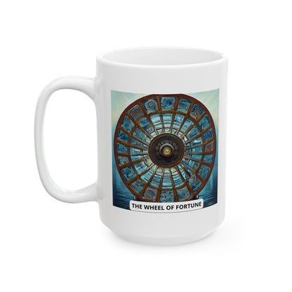 The Wheel of Fortune Ceramic Mug 11oz, 15oz