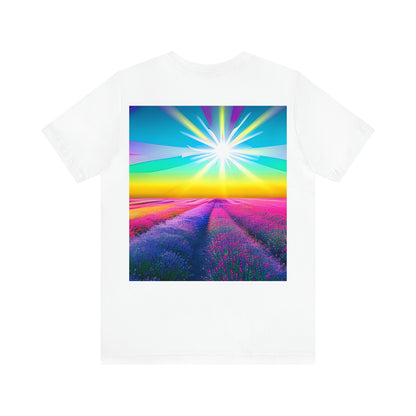 Psychedelic Fields Unisex Jersey Short Sleeve Tee by JujuVibe-ThePottersStones