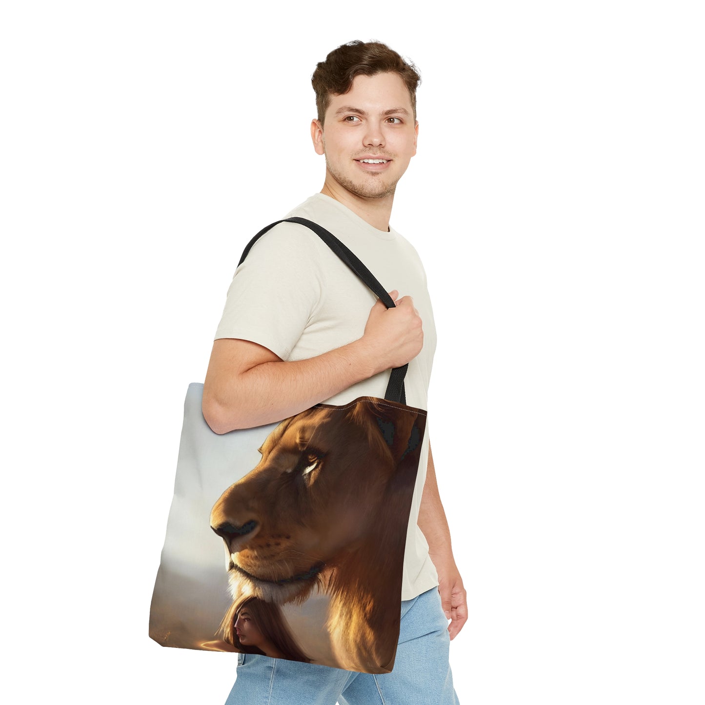 The Greatest Strength Tote Bag (AOP)-ThePottersStones