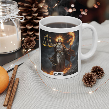 Justice Ceramic Mug 11oz, 15oz