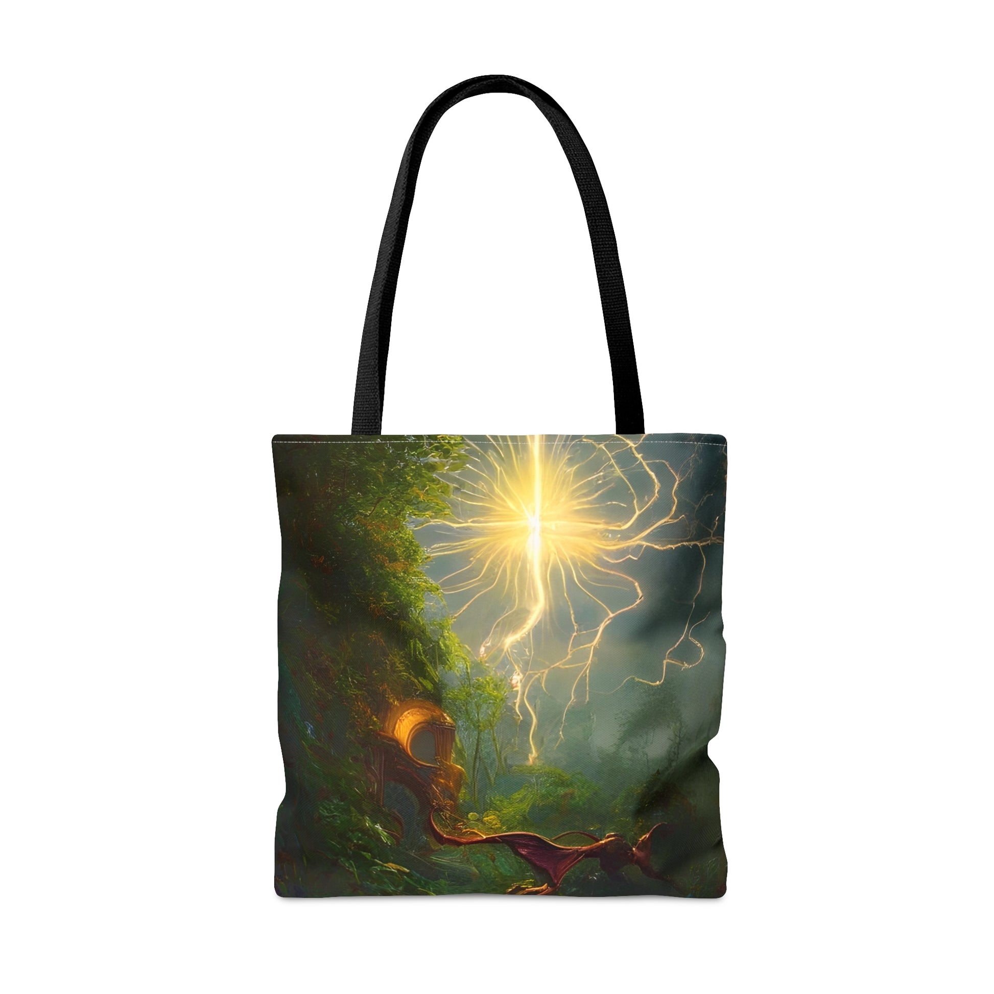 Ace of Wands Tote Bag (AOP)-ThePottersStones