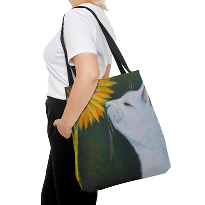 Snowflake and the Sunflower Tote Bag (AOP)-ThePottersStones