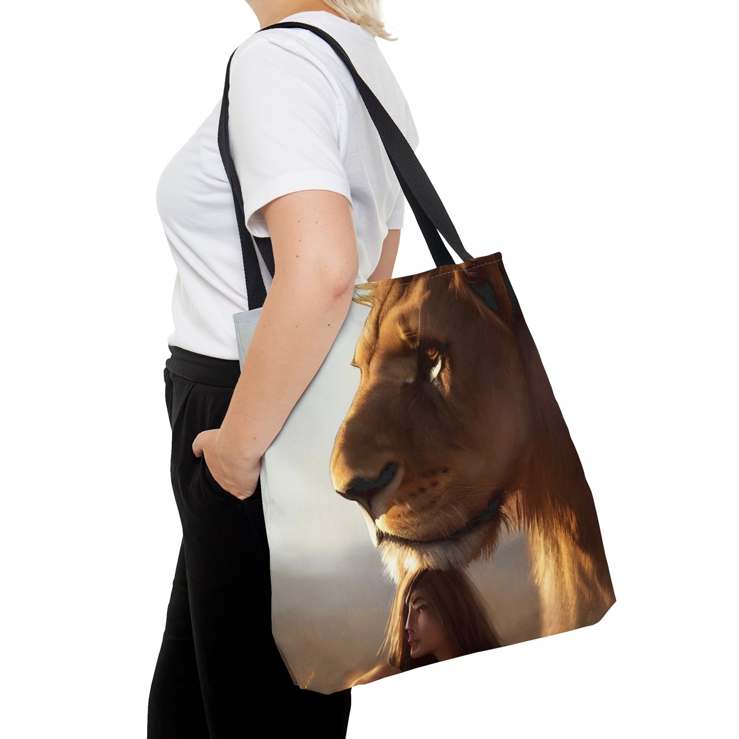 The Greatest Strength Tote Bag (AOP)-ThePottersStones