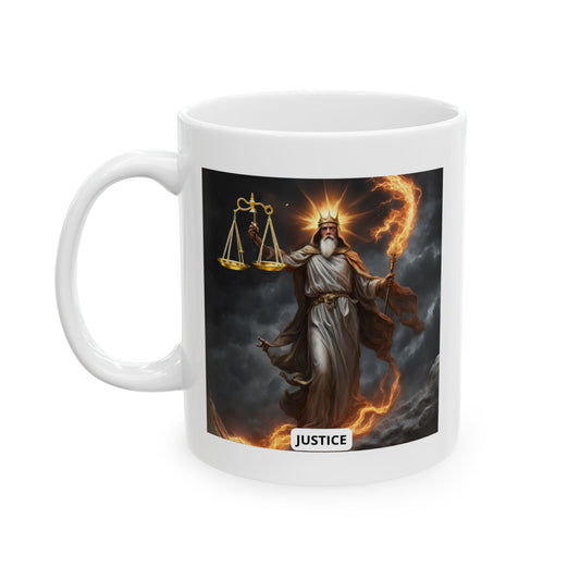 Justice Ceramic Mug 11oz, 15oz