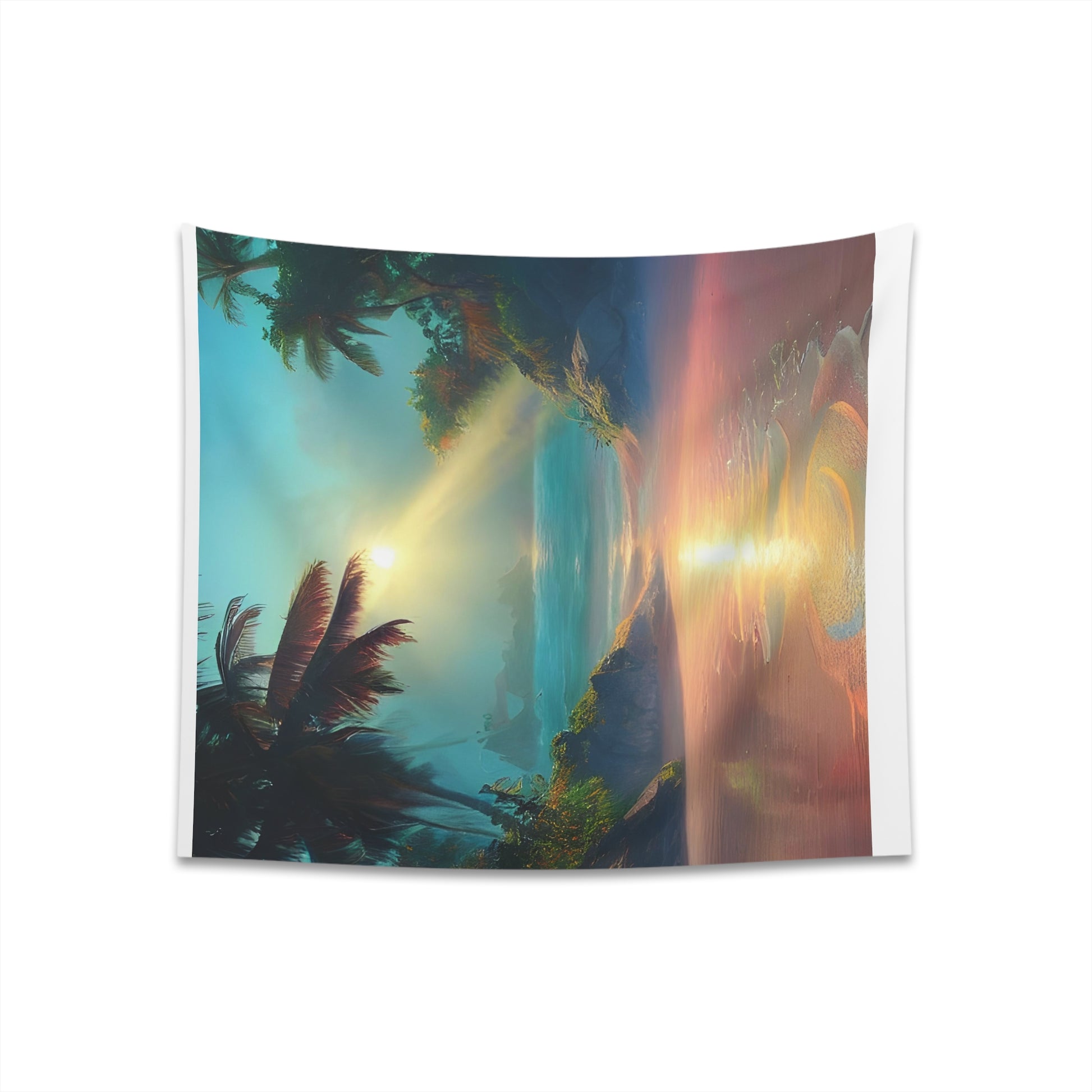 Sunrise Beach Printed Wall Tapestry-ThePottersStones