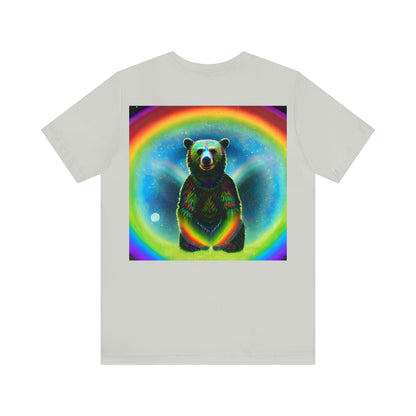 Moon Bear Back Unisex Jersey Short Sleeve Tee-ThePottersStones