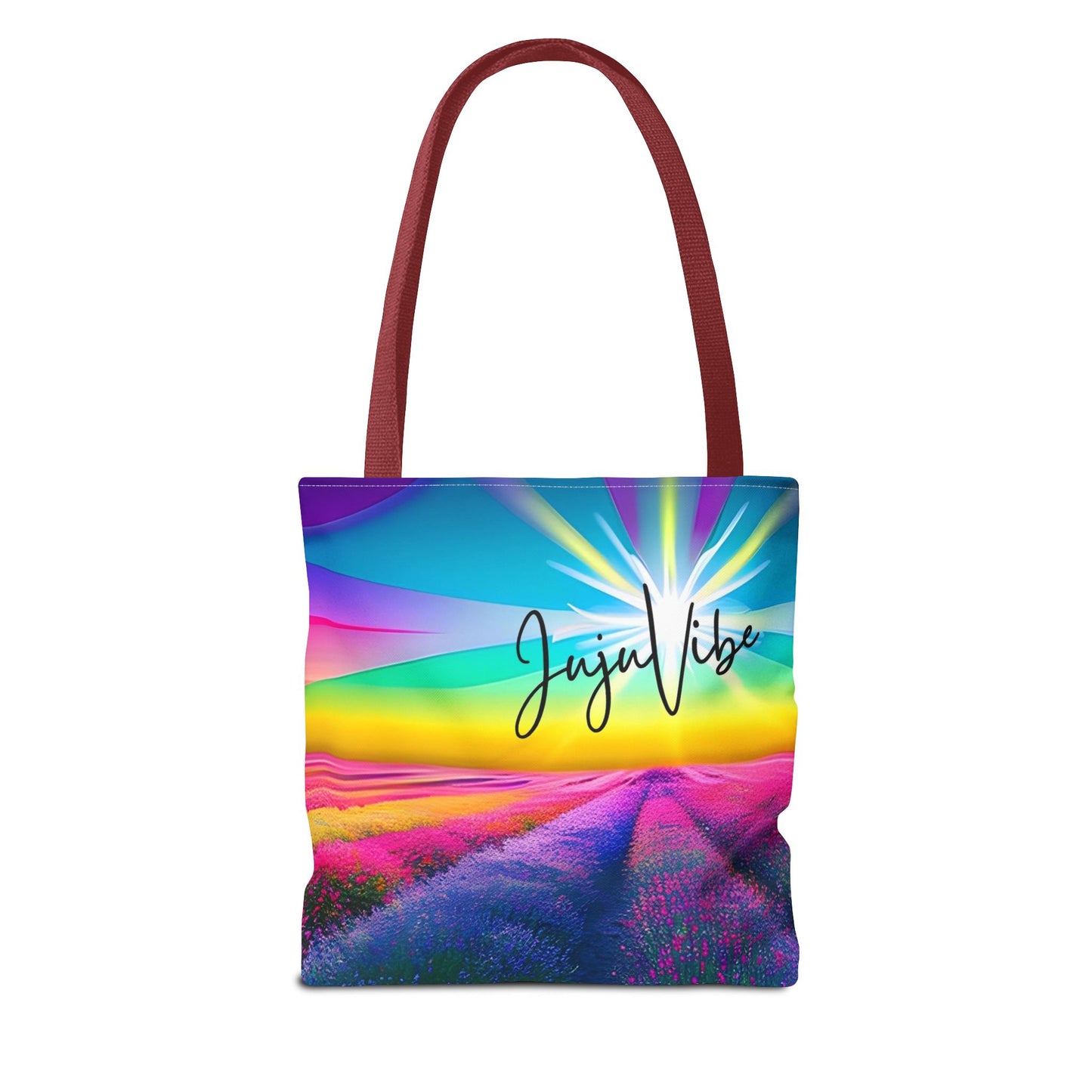 JujuVibe Flower Fields Tote Bag (AOP)