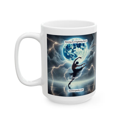 Dancing in a Lightning Storm Ceramic Mug, (11oz, 15oz)