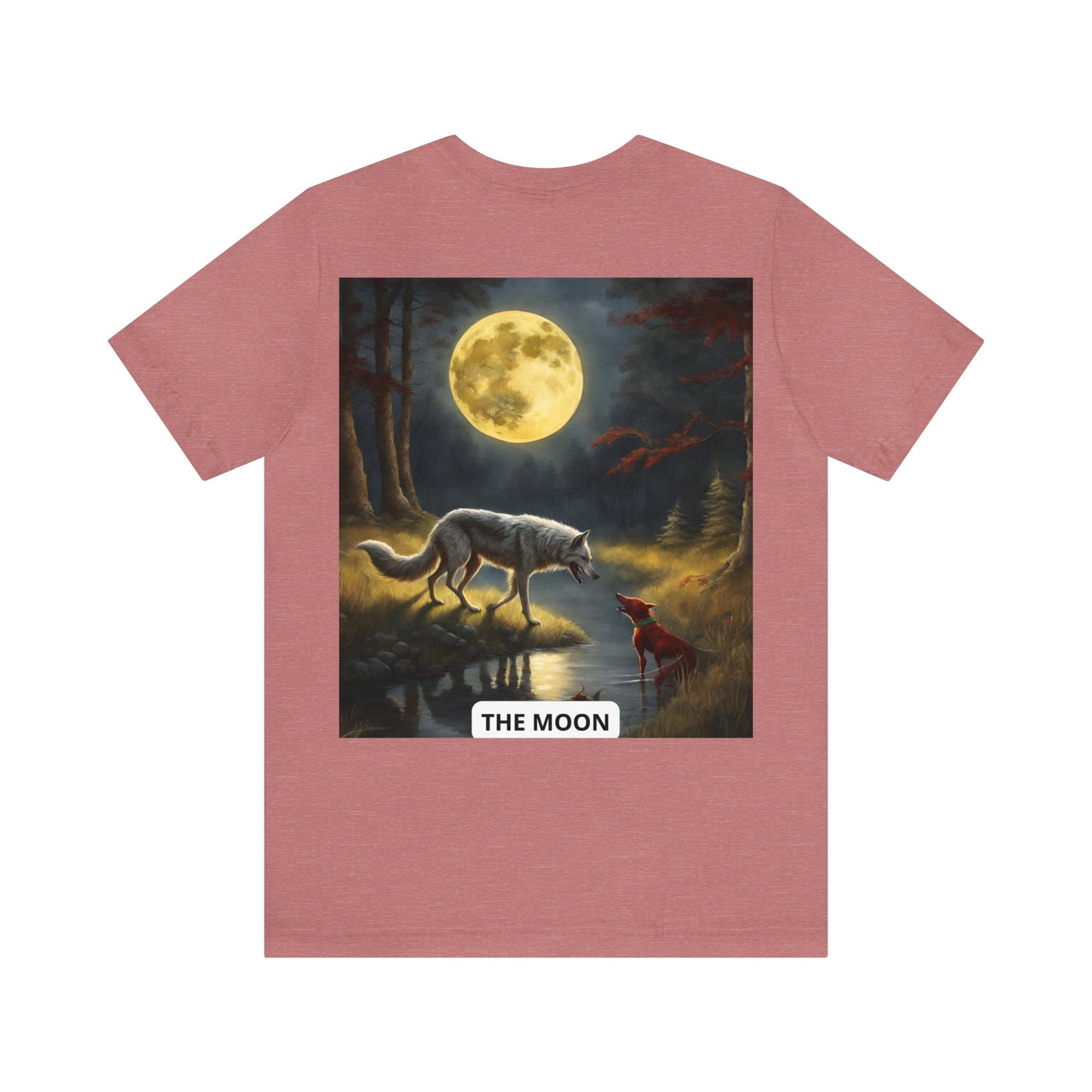 The Moon Unisex Bella+Canvas Jersey Short Sleeve Tee