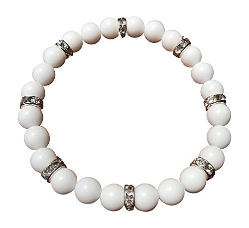 Tridacna Beaded Stretch Bracelet-ThePottersStones