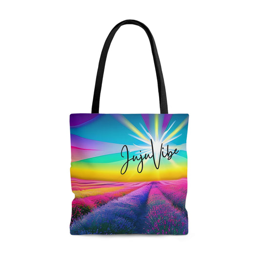 JujuVibe Flower Fields Tote Bag (AOP)-ThePottersStones